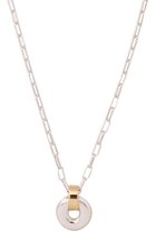【ローラロンバルディ/LAURA LOMBARDI】のTwo tone piega ペンダント ゴールド×シルバー|ID: prp329100004537155 ipo3291000000032061550