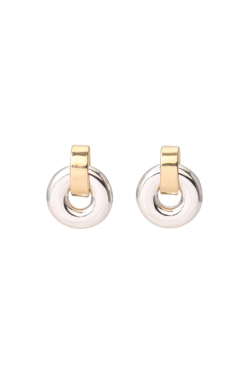 【ローラロンバルディ/LAURA LOMBARDI】のTwo tone piega ピアス 人気、トレンドファッション・服の通販 founy(ファニー) 　ファッション　Fashion　レディースファッション　WOMEN　ジュエリー　Jewelry　リング　Rings　イヤリング　Earrings　イヤリング　Earrings　シルバー　Silver　デニム　Denim　モチーフ　Motif　ヴィンテージ　Vintage　NEW・新作・新着・新入荷　New Arrivals　 other-1|ID: prp329100004537156 ipo3291000000032061554
