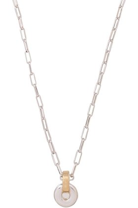 【ローラロンバルディ/LAURA LOMBARDI】 Two tone mini piega ペンダント人気、トレンドファッション・服の通販 founy(ファニー) ファッション Fashion レディースファッション WOMEN ジュエリー Jewelry ネックレス Necklaces コンビ Combination シルバー Silver チェーン Chain ネックレス Necklace パーティ Party リュクス Luxe NEW・新作・新着・新入荷 New Arrivals |ID:prp329100004537157