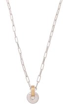 【ローラロンバルディ/LAURA LOMBARDI】のTwo tone mini piega ペンダント ゴールド×シルバー|ID: prp329100004537157 ipo3291000000032061560