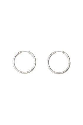 【ローラロンバルディ/LAURA LOMBARDI】 Silver seamless hoop medium ピアス人気、トレンドファッション・服の通販 founy(ファニー) ファッション Fashion レディースファッション WOMEN ジュエリー Jewelry リング Rings イヤリング Earrings イヤリング Earrings シンプル Simple フープ Hoop NEW・新作・新着・新入荷 New Arrivals |ID:prp329100004537159