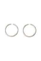 【ローラロンバルディ/LAURA LOMBARDI】のSilver seamless hoop large ピアス シルバー|ID: prp329100004537160 ipo3291000000032061575