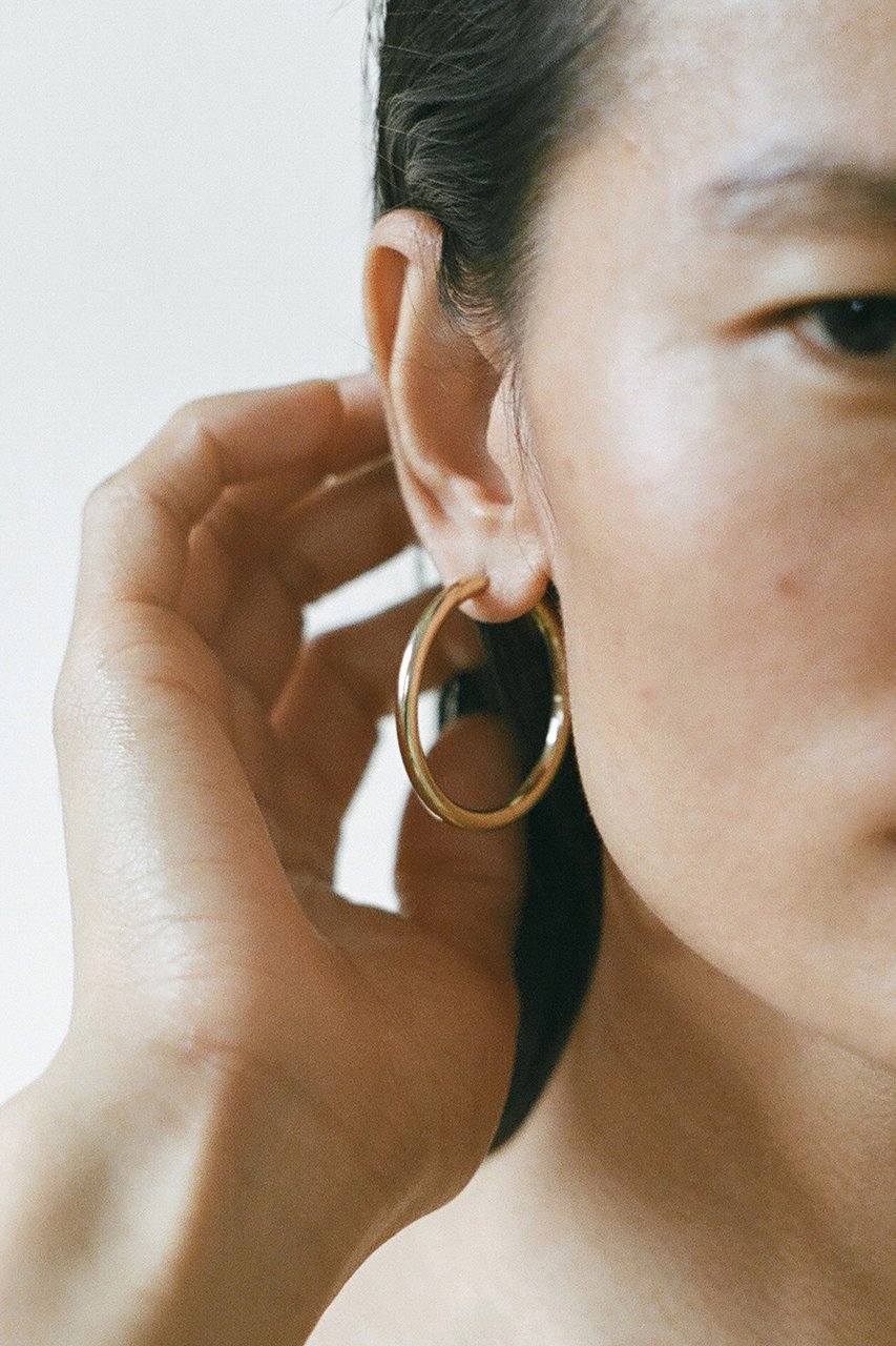 【ローラロンバルディ/LAURA LOMBARDI】のSeamless hoop large ピアス 人気、トレンドファッション・服の通販 founy(ファニー) 　ファッション　Fashion　レディースファッション　WOMEN　ジュエリー　Jewelry　リング　Rings　イヤリング　Earrings　イヤリング　Earrings　フープ　Hoop　リュクス　Luxe　NEW・新作・新着・新入荷　New Arrivals　other-2|ID: prp329100004537162 ipo3291000000032061584