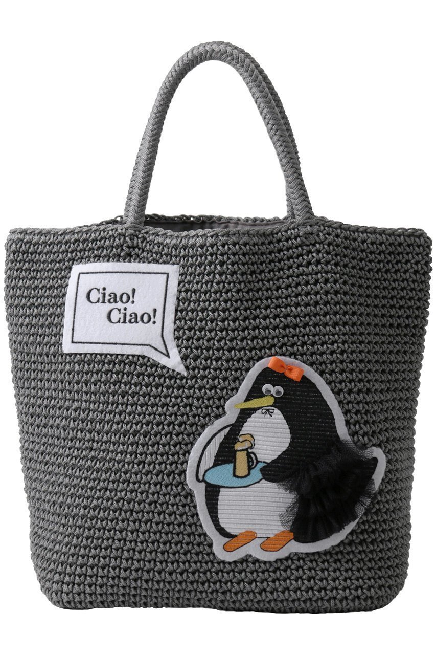 【ラドロー/LUDLOW】のCord bag (Penguin) 人気、トレンドファッション・服の通販 founy(ファニー) 　ファッション　Fashion　レディースファッション　WOMEN　バッグ　Bag　フリル　Frills　モチーフ　Motif　リボン　Ribbon　 other-1|ID: prp329100004537171 ipo3291000000032061637