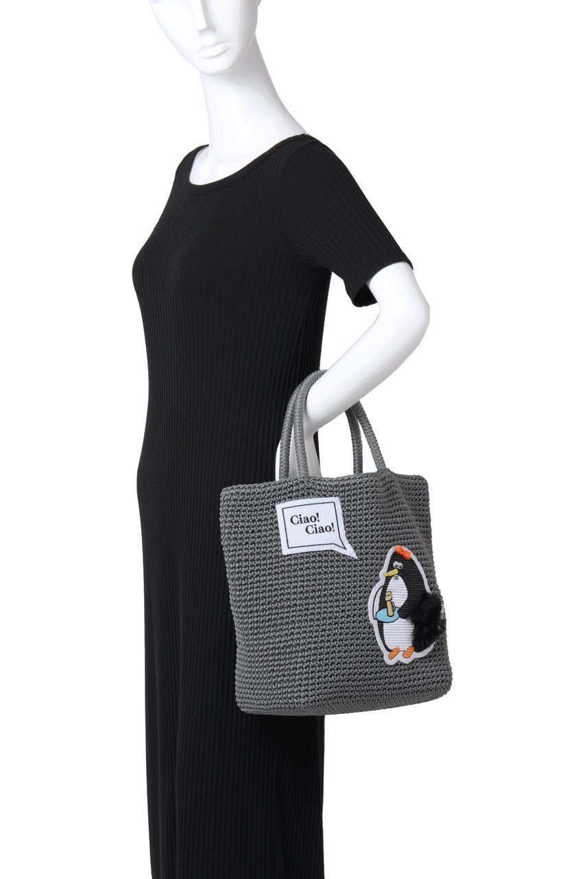 【ラドロー/LUDLOW】のCord bag (Penguin) 人気、トレンドファッション・服の通販 founy(ファニー) 　ファッション　Fashion　レディースファッション　WOMEN　バッグ　Bag　フリル　Frills　モチーフ　Motif　リボン　Ribbon　other-2|ID: prp329100004537171 ipo3291000000032061639