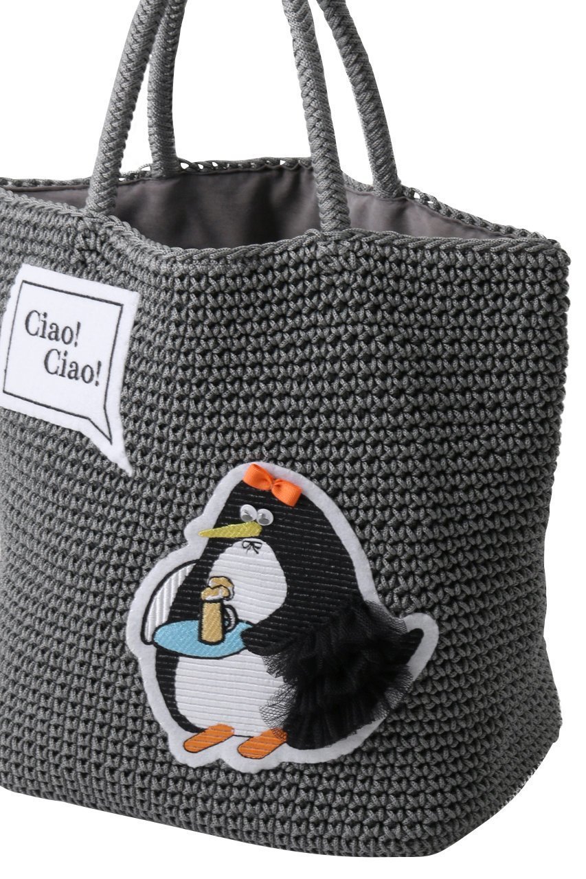 【ラドロー/LUDLOW】のCord bag (Penguin) 人気、トレンドファッション・服の通販 founy(ファニー) 　ファッション　Fashion　レディースファッション　WOMEN　バッグ　Bag　フリル　Frills　モチーフ　Motif　リボン　Ribbon　other-4|ID: prp329100004537171 ipo3291000000032061641