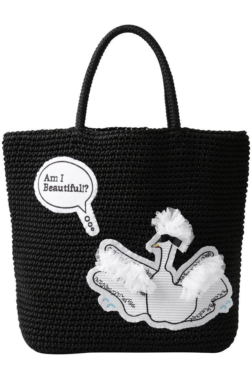 【ラドロー/LUDLOW】のCord bag (Swan) 人気、トレンドファッション・服の通販 founy(ファニー) 　ファッション　Fashion　レディースファッション　WOMEN　バッグ　Bag　フリル　Frills　モチーフ　Motif　レース　Race　 other-1|ID: prp329100004537172 ipo3291000000032061643