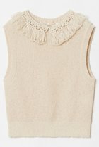 【ハウス オブ ロータス/HOUSE OF LOTUS】のミックスヤーンデタッチャブルカラープルオーバー ベージュ|ID: prp329100004537178 ipo3291000000032061687