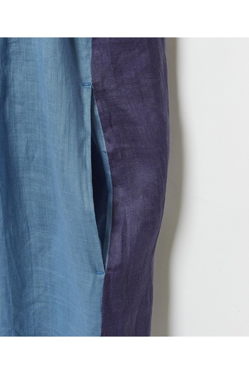 【ハウス オブ ロータス/HOUSE OF LOTUS】のラミーブロッキングワンピース 人気、トレンドファッション・服の通販 founy(ファニー) 　ファッション　Fashion　レディースファッション　WOMEN　ワンピース　Dress　チュニック　Tunic　チュニック　Tunic　ドローコード　Draw Cord　ロング　Long　夏　Summer　NEW・新作・新着・新入荷　New Arrivals　other-5|ID: prp329100004537179 ipo3291000000032061700