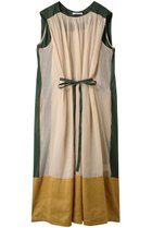 【ハウス オブ ロータス/HOUSE OF LOTUS】のラミーブロッキングワンピース 人気、トレンドファッション・服の通販 founy(ファニー) ファッション Fashion レディースファッション Ladies' Fashion Online ワンピース Dress チュニック Tunic チュニック Tunic ドローコード Draw Cord ロング Long 夏 Summer thumbnail ベージュ系|ID: prp329100004537179 ipo3291000000032363873