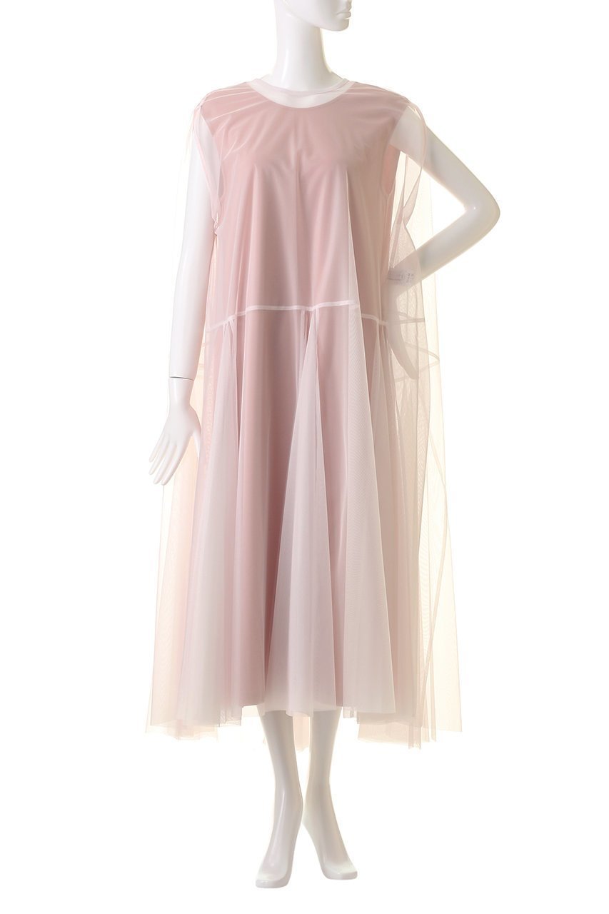 【アドーア/ADORE】のチューガンジーワンピース 人気、トレンドファッション・服の通販 founy(ファニー) 　ファッション　Fashion　レディースファッション　Fashion for Women　ワンピース　Dresses　チュニック　Tunic Tops & Dresses　おすすめ　Recommended / Our Picks　インナー　Innerwear　オーガンジー　Organza Fabric　チュニック　Tunic, Long Top　チュール　Tulip, Tulip Motif　ドレス　Dress, One-Piece　ポンチョ　Poncho, Cape Style　ロング　Long, Long-Length　other-2|ID: prp329100004537181 ipo3291000000032895522