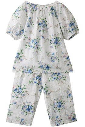 【キッドブルー/KID BLUE】のジャスミンローズNパジャマ 人気、トレンドファッション・服の通販 founy(ファニー) ファッション Fashion レディースファッション WOMEN ギャザー Gather パジャマ Pajamas フェミニン Feminine リラックス Relax ローズ Rose NEW・新作・新着・新入荷 New Arrivals |ID:prp329100004537182