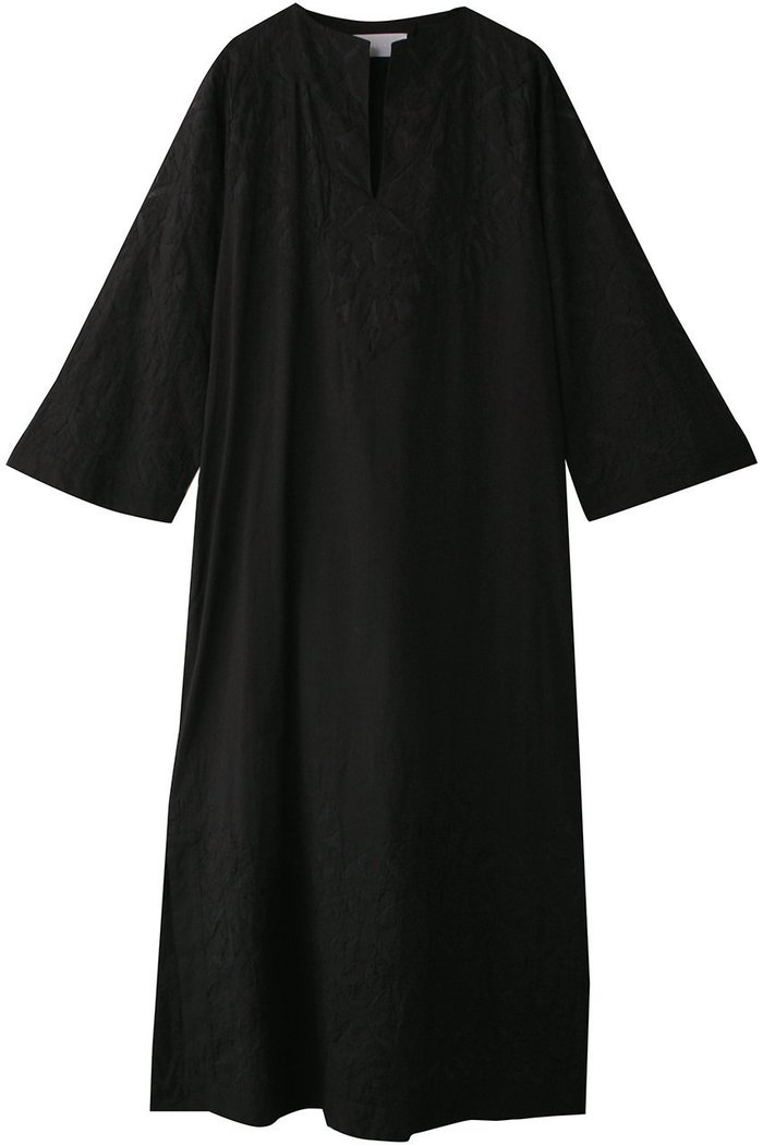 【マリリンムーン/MARILYN MOON】の【WALANCE】リバースアップリケカフタンドレス インテリア・キッズ・メンズ・レディースファッション・服の通販 founy(ファニー) https://founy.com/ ファッション Fashion レディースファッション Fashion for Women ワンピース Dresses フォーマル・パーティードレス・結婚式用ドレス Elegant & Casual Dresses チュニック Tunic Tops & Dresses インド Indian Textile オーガンジー Organza Fabric スリット Slit, Slit Detail スリーブ Sleeve, Long Sleeve / Short Sleeve チュニック Tunic, Long Top ロング Long, Long-Length ワイド Wide, Wide Fit ワーク Workwear, Utility Style 夏 Summer |ID: prp329100004537194 ipo3291000000036046235