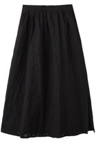 【マリリンムーン/MARILYN MOON】の【WALANCE】リバースアップリケフレアスカート ブラック|ID:prp329100004537195