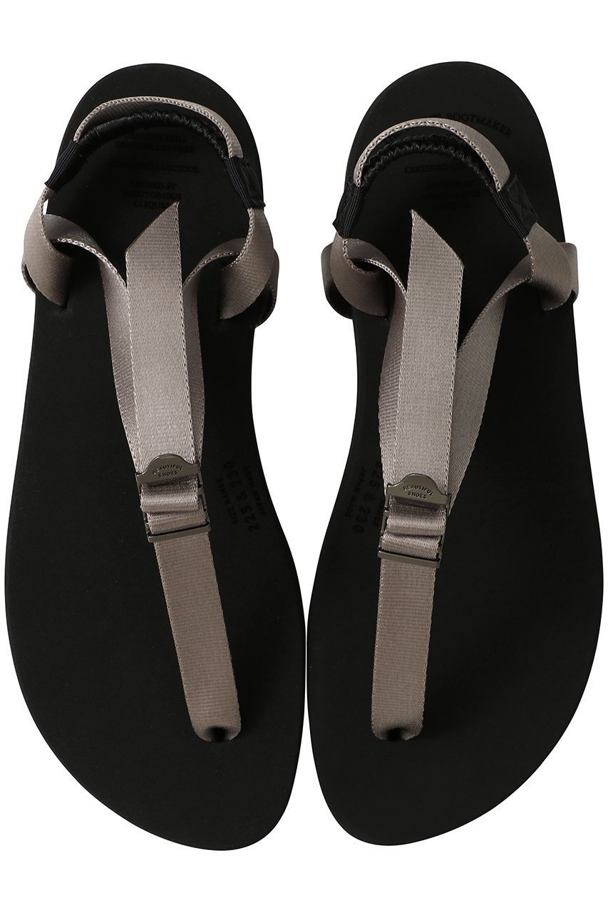 【ビューティフルシューズ/BEAUTIFUL SHOES】のBAREFOOT SANDALS(VIBRAM SOLE) インテリア・キッズ・メンズ・レディースファッション・服の通販 founy(ファニー) 　ファッション　Fashion　レディースファッション　WOMEN　サマー　Summer　サンダル　Sandals　ビーチ　Beach　夏　Summer　定番　Standard　NEW・新作・新着・新入荷　New Arrivals　旅行　Travel　軽量　Lightweight　グレー|ID: prp329100004537197 ipo3291000000032061870