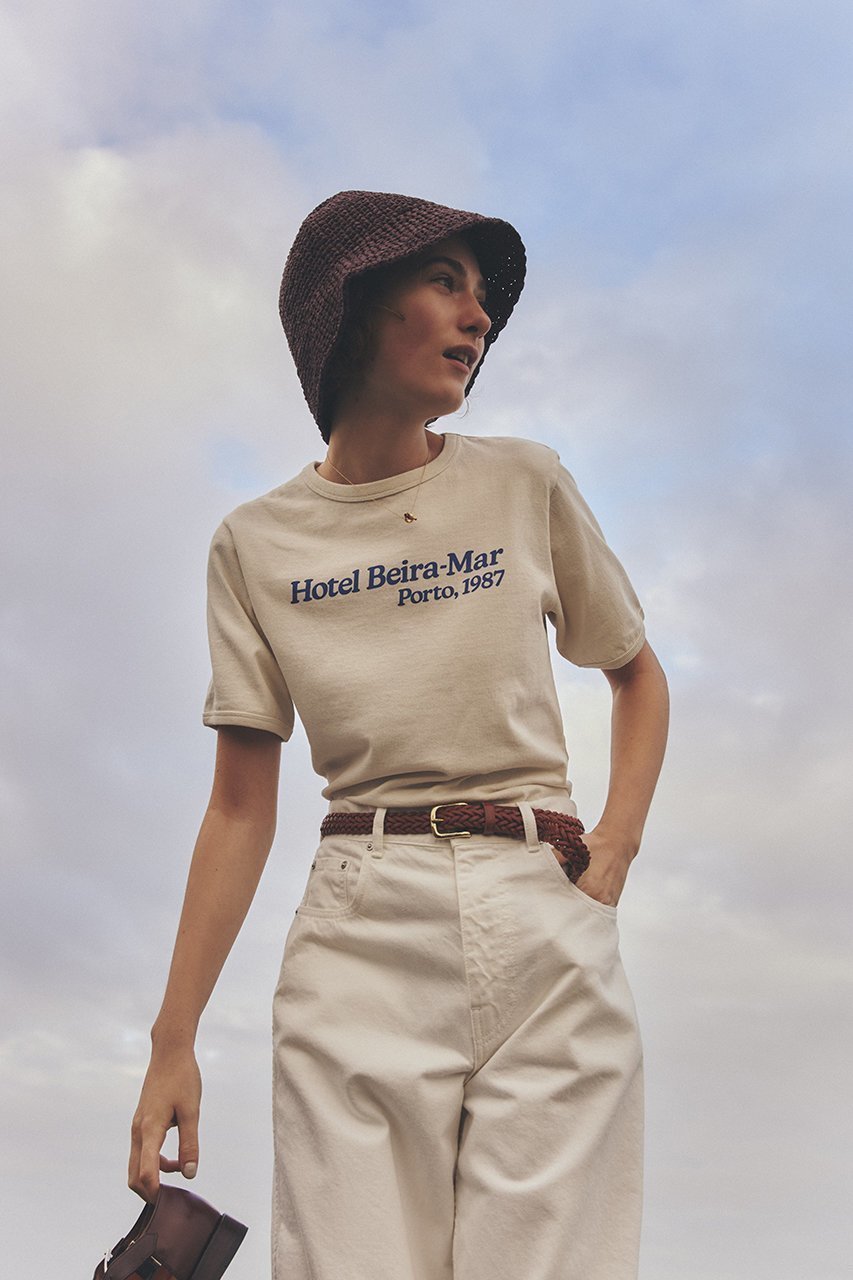 【シンゾーン/Shinzone】のHOTEL Beira-Mar Tシャツ 人気、トレンドファッション・服の通販 founy(ファニー) 　ファッション　Fashion　レディースファッション　Fashion for Women　トップス・カットソー　Cut & Sew Tops　シャツ・ブラウス・オフィスカジュアル　Elegant Blouses & Button-Ups　ロングTシャツ・Tシャツ　Longline T-Shirts & Tees　カットソー・ベーシックTシャツ　Cut-and-Sewn Tops / Stretch Tees & Basics　コンパクト　Compact, Small Size　ショート　Short, Short Length　スリーブ　Sleeve, Long Sleeve / Short Sleeve　センター　Center, Center Line　デニム　Denim, Jeans Material　ボトム　Bottoms, Lower Wear　モチーフ　Motif, Design Theme　other-6|ID: prp329100004537214 ipo3291000000032835682