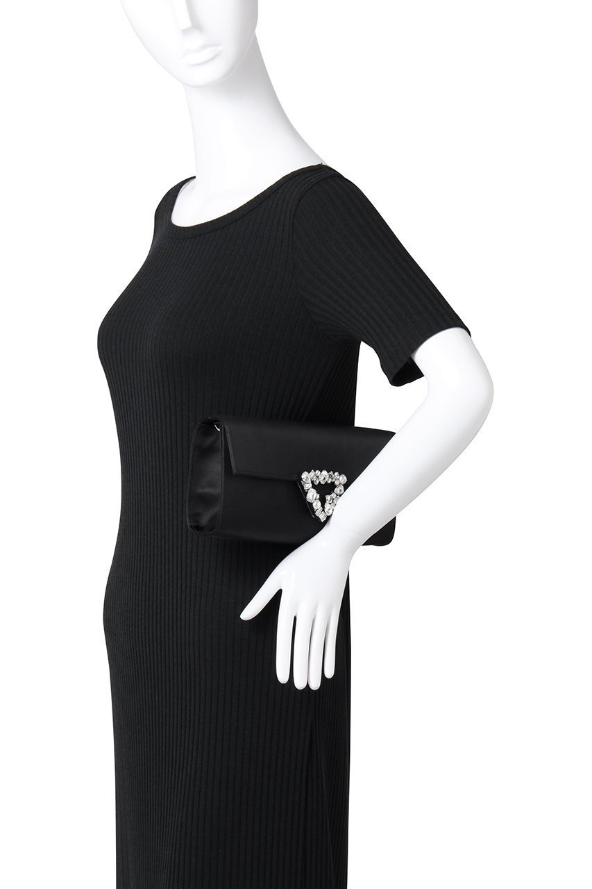 【セルジオ ロッシ/SERGIO ROSSI】のsrPRECIOUS 2 WAY BAG 大人の最旬トレンドファッション＆コーディネート founy(ファウニー) 　ファッション　Fashion　レディースファッション　Fashion for Women　バッグ　Bags　エレガント 上品　Elegant　クラッチ　Clutch, Clutch Bag　クリスタル　Crystal, Swarovski　コレクション　Collection, Seasonal Line　シェイプ　Shape, Slim Fit　チェーン　Chain, Chain Strap　トライアングル　Triangle, Triangular Shape　パーティ　Party, Party Style　パール　Pearl, Pearl Accent　フェミニン　Feminine, Girly　ワイド　Wide, Wide Fit　other-6|ID: prp329100004537221 ipo3291000000036926367