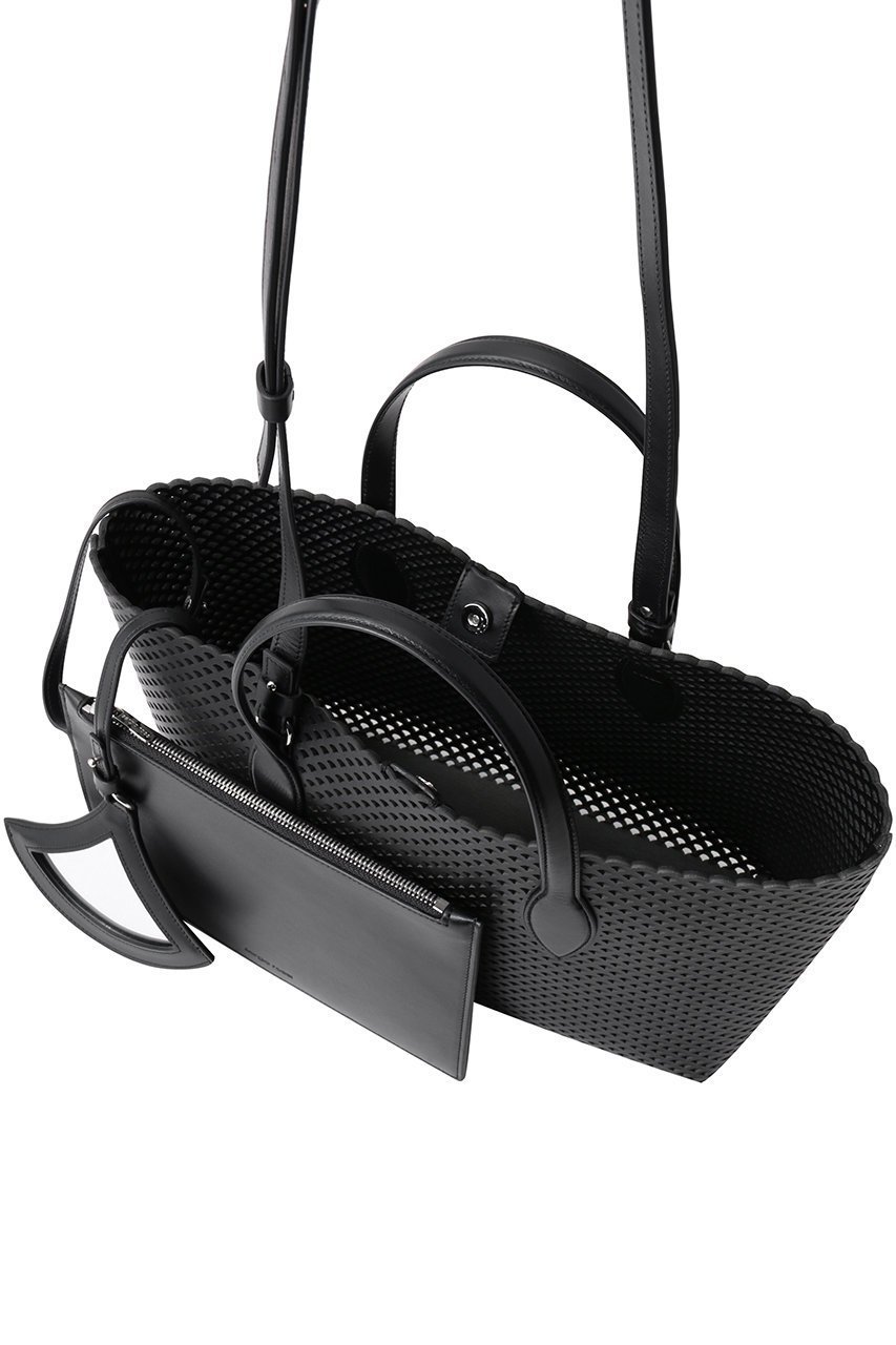【セルジオ ロッシ/SERGIO ROSSI】のsrMICRO MERMAID MINI TOTE 人気、トレンドファッション・服の通販 founy(ファニー) 　ファッション　Fashion　レディースファッション　WOMEN　バッグ　Bag　オケージョン　Occasion　カッティング　Cutting　シェイプ　Shape　フラット　Flat　ポーチ　Pouch　マーメイド　Mermaid　NEW・新作・新着・新入荷　New Arrivals　other-5|ID: prp329100004537222 ipo3291000000032062051