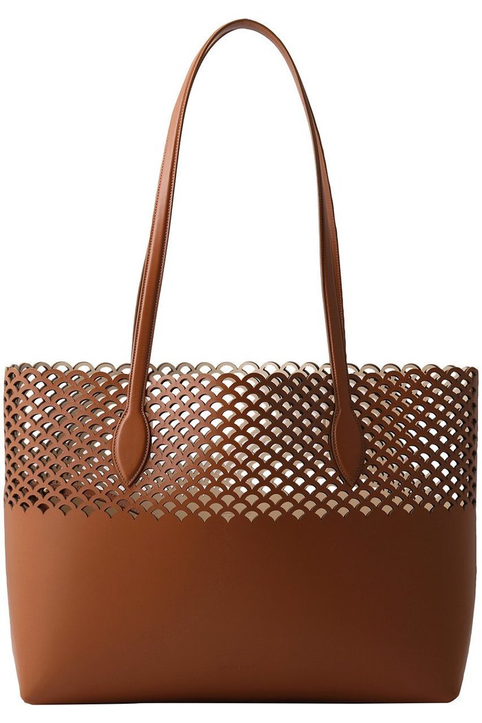 【セルジオ ロッシ/SERGIO ROSSI】のsrMERMAID TOTE インテリア・キッズ・メンズ・レディースファッション・服の通販 founy(ファニー) https://founy.com/ ファッション Fashion レディースファッション Ladies' Fashion Online バッグ Bag カッティング Cutting コレクション Collection シェイプ Shape トレンド Trend フラット Flat ポーチ Pouch マーメイド Mermaid ワーク Work |ID: prp329100004537223 ipo3291000000032272884
