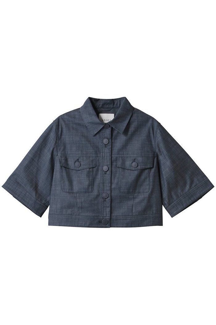 【アナイ/ANAYI】のスラブデニムライクゴブソデBZ インテリア・キッズ・メンズ・レディースファッション・服の通販 founy(ファニー) https://founy.com/ ファッション Fashion レディースファッション WOMEN アウター Coat Outerwear ジャケット Jackets ブルゾン Blouson/Jackets エアリー Airy シンプル Simple ジャケット Jacket デニム Denim ブルゾン Blouson NEW・新作・新着・新入荷 New Arrivals |ID: prp329100004537235 ipo3291000000032062122