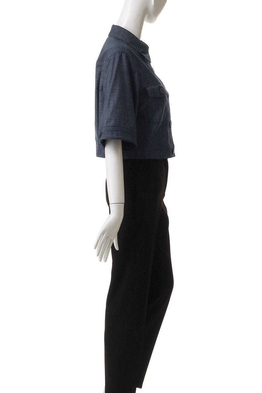 【アナイ/ANAYI】のスラブデニムライクゴブソデBZ 人気、トレンドファッション・服の通販 founy(ファニー) 　ファッション　Fashion　レディースファッション　WOMEN　アウター　Coat Outerwear　ジャケット　Jackets　ブルゾン　Blouson/Jackets　エアリー　Airy　シンプル　Simple　ジャケット　Jacket　デニム　Denim　ブルゾン　Blouson　NEW・新作・新着・新入荷　New Arrivals　other-3|ID: prp329100004537235 ipo3291000000032062127