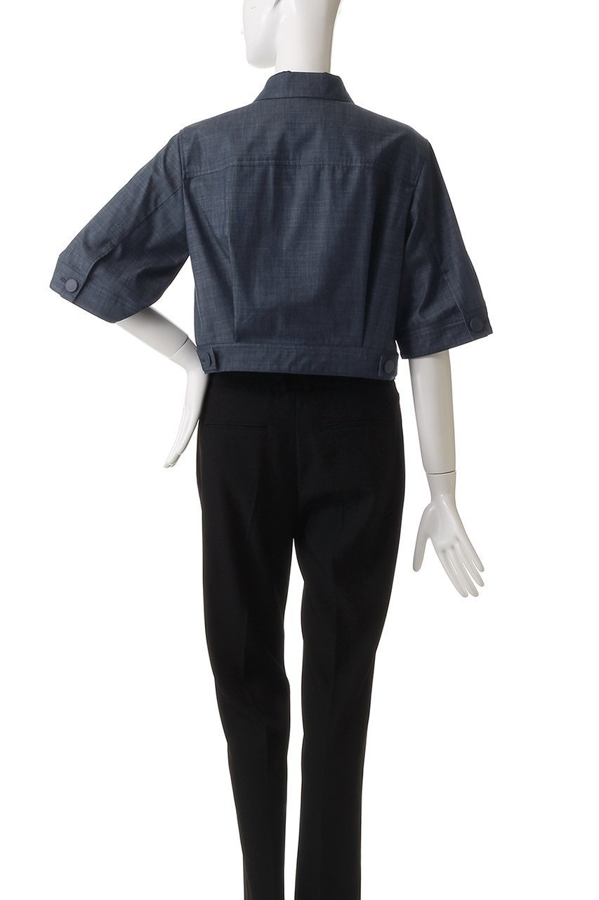 【アナイ/ANAYI】のスラブデニムライクゴブソデBZ 人気、トレンドファッション・服の通販 founy(ファニー) 　ファッション　Fashion　レディースファッション　WOMEN　アウター　Coat Outerwear　ジャケット　Jackets　ブルゾン　Blouson/Jackets　エアリー　Airy　シンプル　Simple　ジャケット　Jacket　デニム　Denim　ブルゾン　Blouson　NEW・新作・新着・新入荷　New Arrivals　other-4|ID: prp329100004537235 ipo3291000000032062129