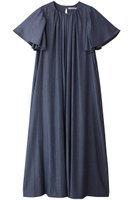【ハウス オブ ロータス/HOUSE OF LOTUS】のナチュラルシャンブレーギャザーワンピース 人気、トレンドファッション・服の通販 founy(ファニー) ファッション Fashion レディースファッション WOMEN ワンピース Dress チュニック Tunic ギャザー Gather シャンブレー Chambray チュニック Tunic ロング Long エレガント 上品 Elegant 吸水 Water Absorption 夏 Summer NEW・新作・新着・新入荷 New Arrivals 軽量 Lightweight |ID:prp329100004537236