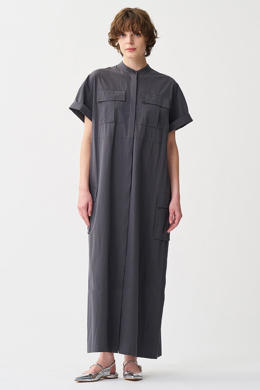 【アンクレイヴ/uncrave】のカラータイプライター シャツワンピース 人気、トレンドファッション・服の通販 founy(ファニー) 　ファッション　Fashion　レディースファッション　Fashion for Women　ワンピース　Dresses　シャツワンピース / 1枚で着映えコーデ　Shirt Dresses　チュニック　Tunic Tops & Dresses　インド　Indian Textile　オーガニック　Organic Cotton　タイプライター　Typewriter Fabric, Crisp Cotton　チュニック　Tunic, Long Top　フラップ　Flap, Flap Pocket　ポケット　Pocket, Pocket Detail　リラックス　Relax, Relaxed Fit　ロング　Long, Long-Length　other-7|ID: prp329100004537242 ipo3291000000032812163