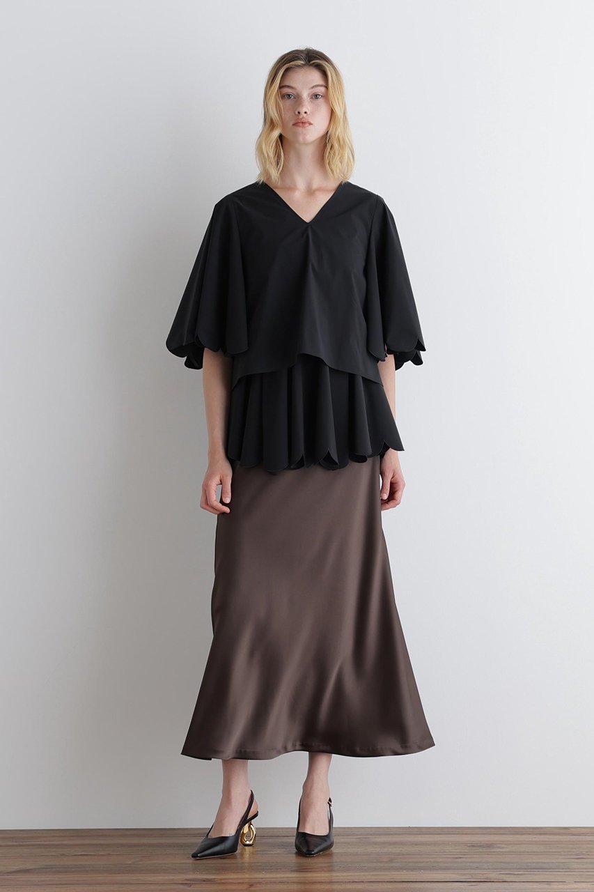 【ル フィル/LE PHIL】のクラシックサテンスカート 人気、トレンドファッション・服の通販 founy(ファニー) 　ファッション　Fashion　レディースファッション　Ladies' Fashion Online　スカート　Skirt　ロングスカート　Long Skirt　オケージョン　Occasion　シンプル　Simple　リラックス　Relax　ロング　Long　エレガント 上品　Elegant　other-4|ID: prp329100004539410 ipo3291000000032464278