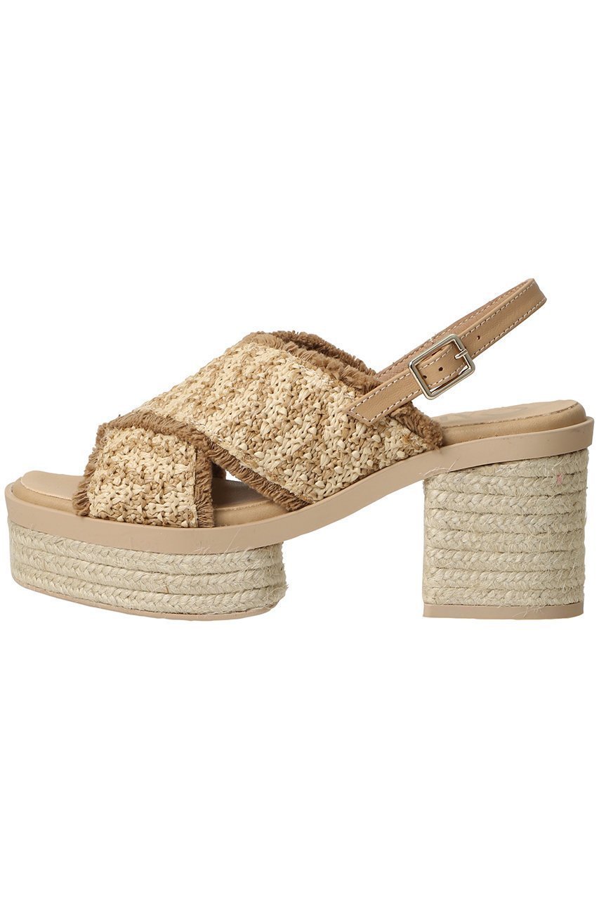 【エスメラルダ/Esmeralda】の【GAIMO】フリンジヒールサンダル 人気、トレンドファッション・服の通販 founy(ファニー) ファッション Fashion レディースファッション Fashion for Women サマー Summer, Summer Style サンダル Sandals, Summer Shoes シューズ Shoes, Footwear ハンド Hand, Handmade フリンジ Fringe, Tassel ラフィア Raffia, Natural Straw other-2|ID: prp329100004539411 ipo3291000000035059197