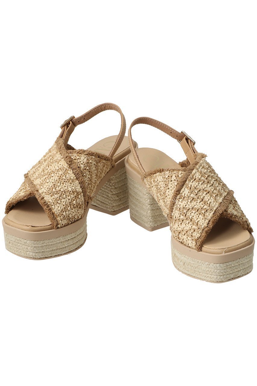 【エスメラルダ/Esmeralda】の【GAIMO】フリンジヒールサンダル 人気、トレンドファッション・服の通販 founy(ファニー) ファッション Fashion レディースファッション Fashion for Women サマー Summer, Summer Style サンダル Sandals, Summer Shoes シューズ Shoes, Footwear ハンド Hand, Handmade フリンジ Fringe, Tassel ラフィア Raffia, Natural Straw other-5|ID: prp329100004539411 ipo3291000000035059207