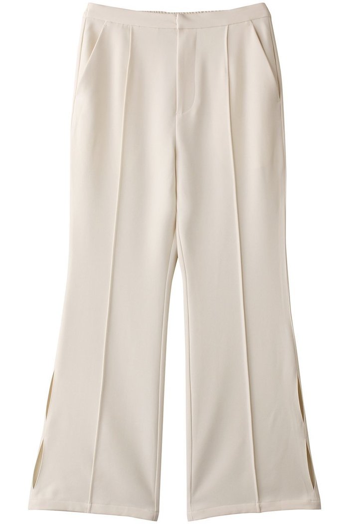 【マノフ/MANOF】のHEM SLIT PANTS/パンツ インテリア・キッズ・メンズ・レディースファッション・服の通販 founy(ファニー) https://founy.com/ ファッション Fashion レディースファッション Fashion for Women パンツ Pants & Trousers スリット Slit, Slit Detail センター Center, Center Line 夏 Summer |ID: prp329100004539412 ipo3291000000034957575
