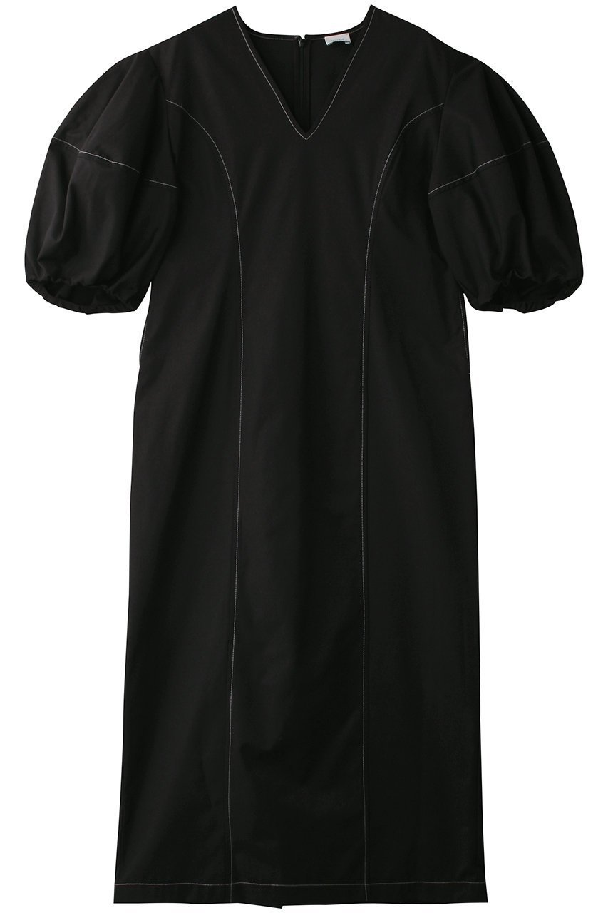 【マノフ/MANOF】のBI COLOR STICH ONE PIECE/ワンピース 人気、トレンドファッション・服の通販 founy(ファニー) 　ファッション　Fashion　レディースファッション　Fashion for Women　ワンピース　Dresses　チュニック　Tunic Tops & Dresses　サンダル　Sandals, Summer Shoes　ストレート　Straight, Straight Cut　チュニック　Tunic, Long Top　ヌーディ　Nude, Nude Tone　ロング　Long, Long-Length　エレガント 上品　Elegant　 other-1|ID: prp329100004539414 ipo3291000000035690267