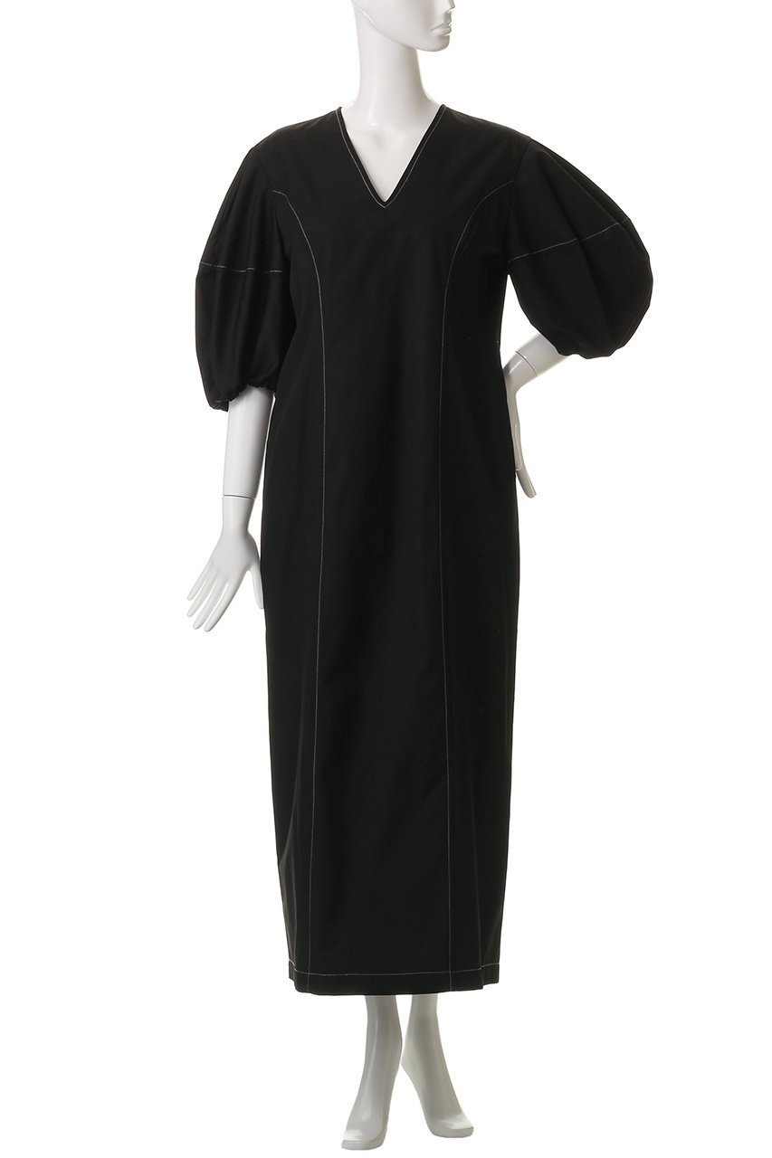 【マノフ/MANOF】のBI COLOR STICH ONE PIECE/ワンピース 人気、トレンドファッション・服の通販 founy(ファニー) 　ファッション　Fashion　レディースファッション　Fashion for Women　ワンピース　Dresses　チュニック　Tunic Tops & Dresses　サンダル　Sandals, Summer Shoes　ストレート　Straight, Straight Cut　チュニック　Tunic, Long Top　ヌーディ　Nude, Nude Tone　ロング　Long, Long-Length　エレガント 上品　Elegant　other-2|ID: prp329100004539414 ipo3291000000035690269