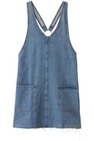 【マザー/MOTHER】のTHE O YEAH デニムミニワンピース(WPO) 人気、トレンドファッション・服の通販 founy(ファニー) ファッション Fashion レディースファッション WOMEN ワンピース Dress チュニック Tunic インナー Inner チュニック Tunic デニム Denim ノースリーブ No Sleeve NEW・新作・新着・新入荷 New Arrivals |ID:prp329100004539417