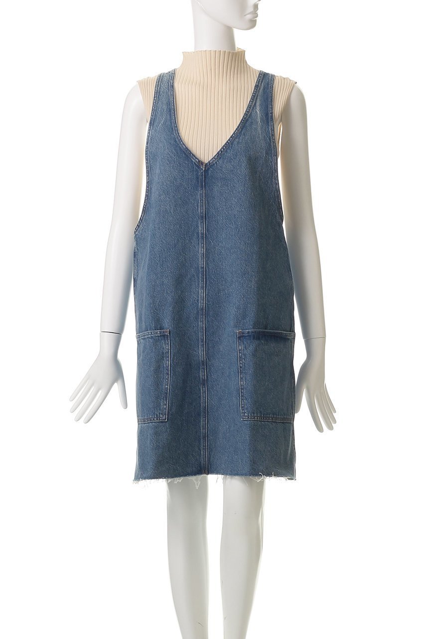 【マザー/MOTHER】のTHE O YEAH デニムミニワンピース(WPO) 人気、トレンドファッション・服の通販 founy(ファニー) 　ファッション　Fashion　レディースファッション　WOMEN　ワンピース　Dress　チュニック　Tunic　インナー　Inner　チュニック　Tunic　デニム　Denim　ノースリーブ　No Sleeve　NEW・新作・新着・新入荷　New Arrivals　other-2|ID: prp329100004539417 ipo3291000000032074171