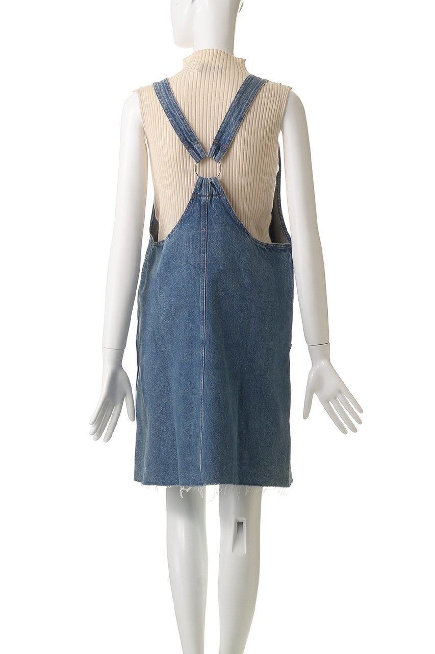 【マザー/MOTHER】のTHE O YEAH デニムミニワンピース(WPO) 人気、トレンドファッション・服の通販 founy(ファニー) 　ファッション　Fashion　レディースファッション　WOMEN　ワンピース　Dress　チュニック　Tunic　インナー　Inner　チュニック　Tunic　デニム　Denim　ノースリーブ　No Sleeve　NEW・新作・新着・新入荷　New Arrivals　other-4|ID: prp329100004539417 ipo3291000000032074173