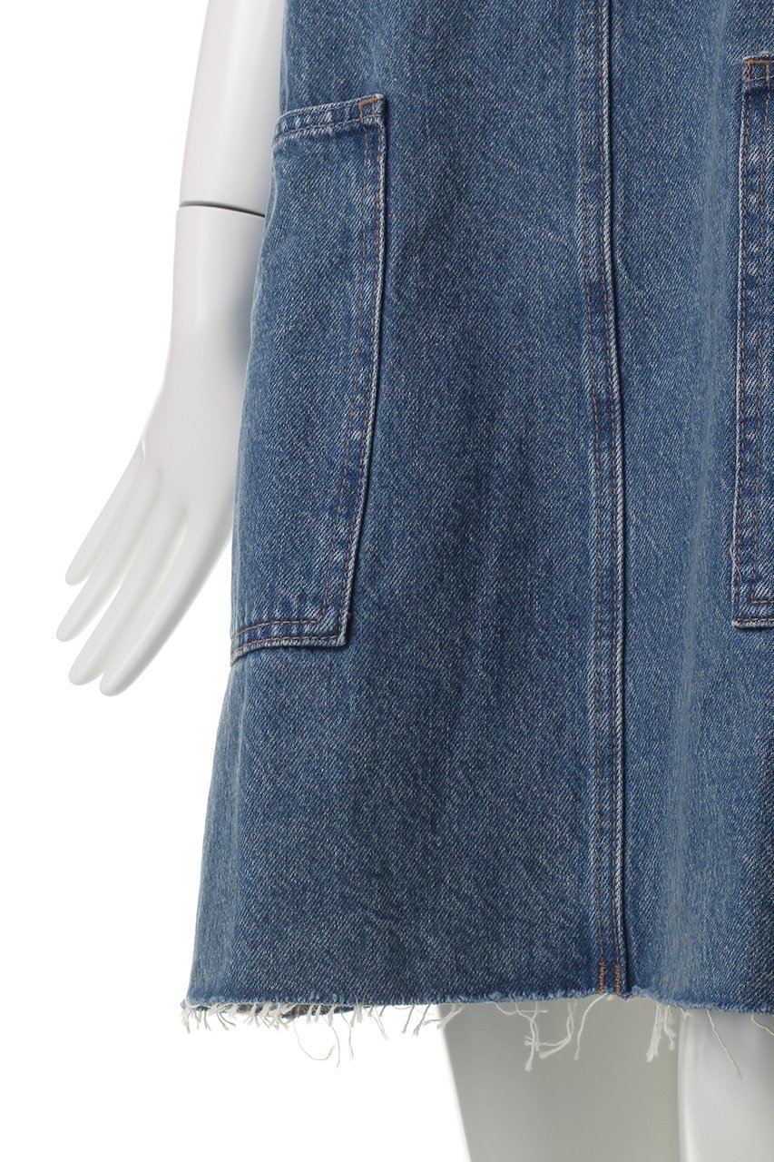 【マザー/MOTHER】のTHE O YEAH デニムミニワンピース(WPO) 人気、トレンドファッション・服の通販 founy(ファニー) 　ファッション　Fashion　レディースファッション　WOMEN　ワンピース　Dress　チュニック　Tunic　インナー　Inner　チュニック　Tunic　デニム　Denim　ノースリーブ　No Sleeve　NEW・新作・新着・新入荷　New Arrivals　other-6|ID: prp329100004539417 ipo3291000000032074175