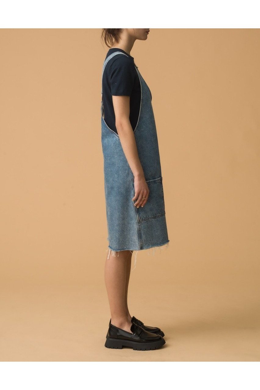 【マザー/MOTHER】のTHE O YEAH デニムミニワンピース(WPO) 人気、トレンドファッション・服の通販 founy(ファニー) 　ファッション　Fashion　レディースファッション　WOMEN　ワンピース　Dress　チュニック　Tunic　インナー　Inner　チュニック　Tunic　デニム　Denim　ノースリーブ　No Sleeve　NEW・新作・新着・新入荷　New Arrivals　other-8|ID: prp329100004539417 ipo3291000000032074177