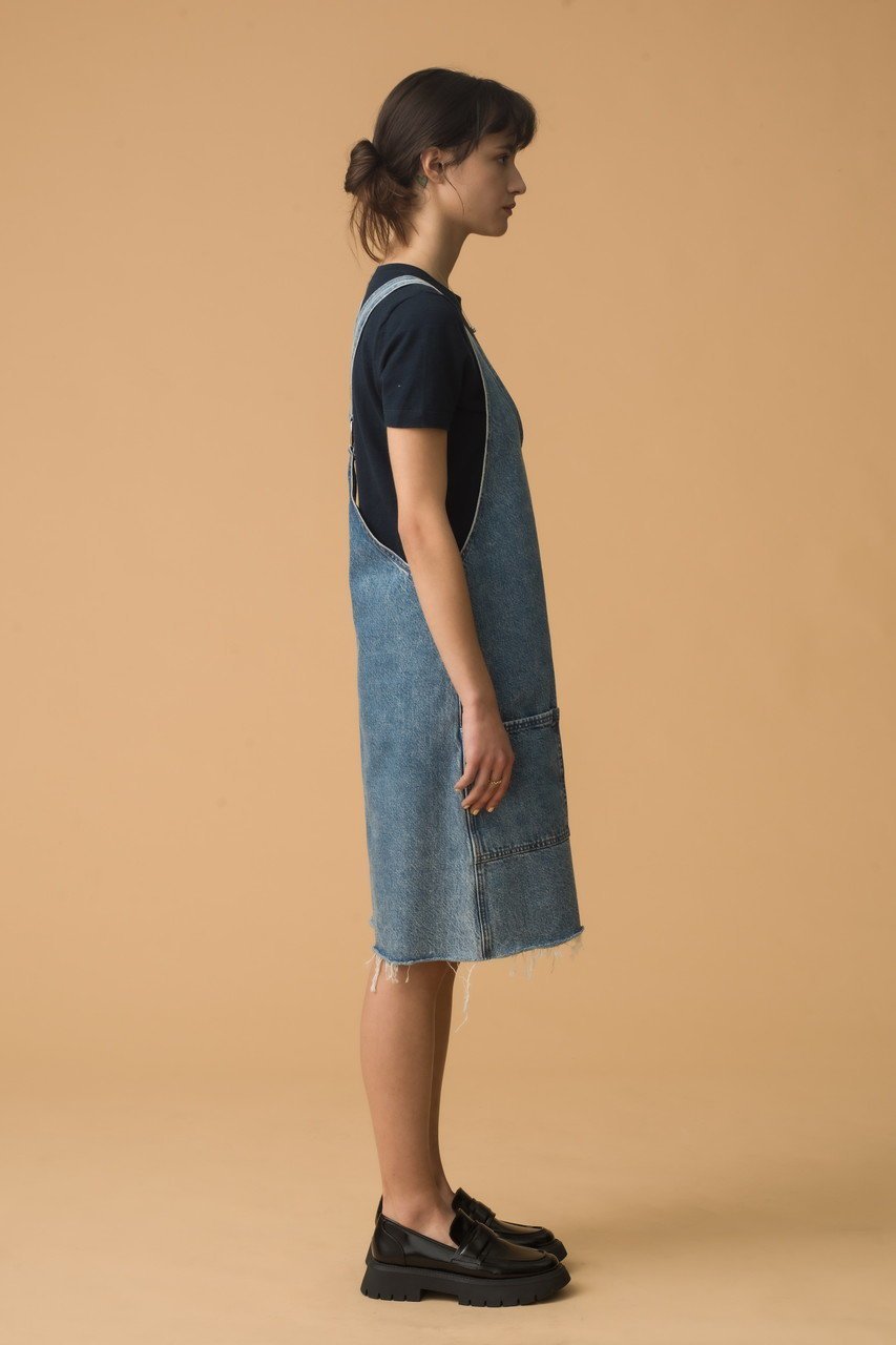 【マザー/MOTHER】のTHE O YEAH デニムミニワンピース(WPO) 人気、トレンドファッション・服の通販 founy(ファニー) 　ファッション　Fashion　レディースファッション　Fashion for Women　ワンピース　Dresses　チュニック　Tunic Tops & Dresses　インナー　Innerwear　チュニック　Tunic, Long Top　デニム　Denim, Jeans Material　ノースリーブ　Sleeveless, No-Sleeve　other-8|ID: prp329100004539417 ipo3291000000032806730