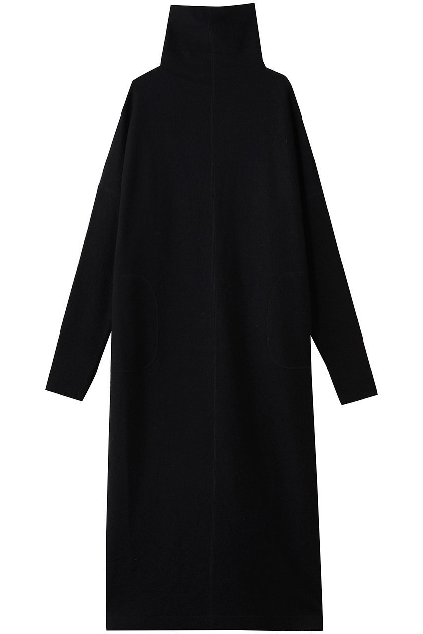 【プレインピープル/PLAIN PEOPLE】のワンピース インテリア・キッズ・メンズ・レディースファッション・服の通販 founy(ファニー) 　ファッション　Fashion　レディースファッション　Fashion for Women　ワンピース　Dresses　チュニック　Tunic Tops & Dresses　シンプル　Simple, Minimal　タートルネック　Turtleneck, High Neck　チュニック　Tunic, Long Top　ポケット　Pocket, Pocket Detail　ルーズ　Loose, Oversized　ロング　Long, Long-Length　A/W・秋冬　Autumn/Winter　ブラック|ID: prp329100004539421 ipo3291000000034627228