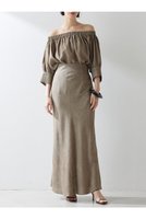 【ウィムガゼット/Whim Gazette】のツイル顔料染めスカート 人気、トレンドファッション・服の通販 founy(ファニー) ファッション Fashion レディースファッション WOMEN スカート Skirt ロングスカート Long Skirt エレガント 上品 Elegant ヴィンテージ Vintage セットアップ Set Up タンブラー Tumbler ツイル Twill デニム Denim バイアス Bias ロング Long おすすめ Recommend NEW・新作・新着・新入荷 New Arrivals |ID:prp329100004539428
