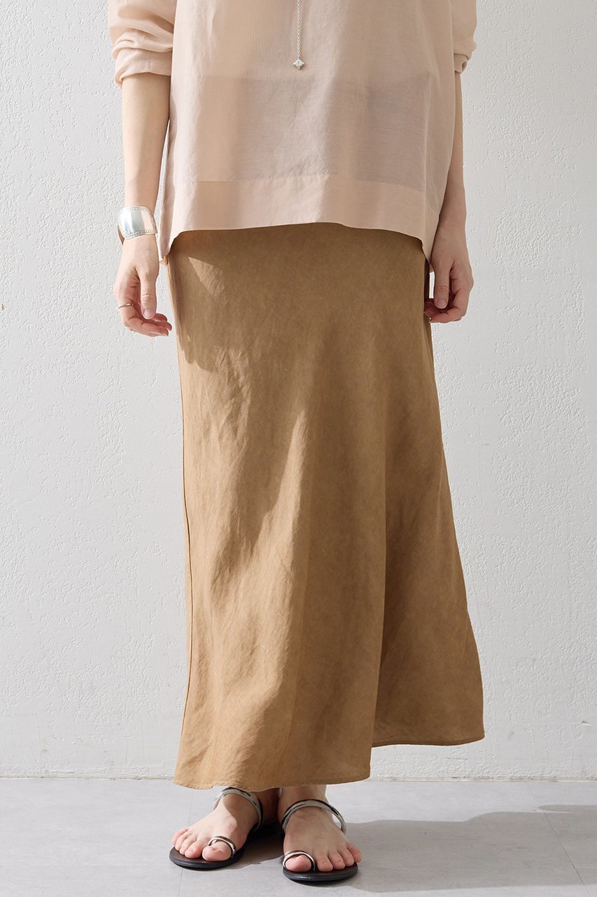 【ウィムガゼット/Whim Gazette】のツイル顔料染めスカート 人気、トレンドファッション・服の通販 founy(ファニー) 　ファッション　Fashion　レディースファッション　WOMEN　スカート　Skirt　ロングスカート　Long Skirt　エレガント 上品　Elegant　ヴィンテージ　Vintage　セットアップ　Set Up　タンブラー　Tumbler　ツイル　Twill　デニム　Denim　バイアス　Bias　ロング　Long　おすすめ　Recommend　NEW・新作・新着・新入荷　New Arrivals　other-2|ID: prp329100004539428 ipo3291000000032074258