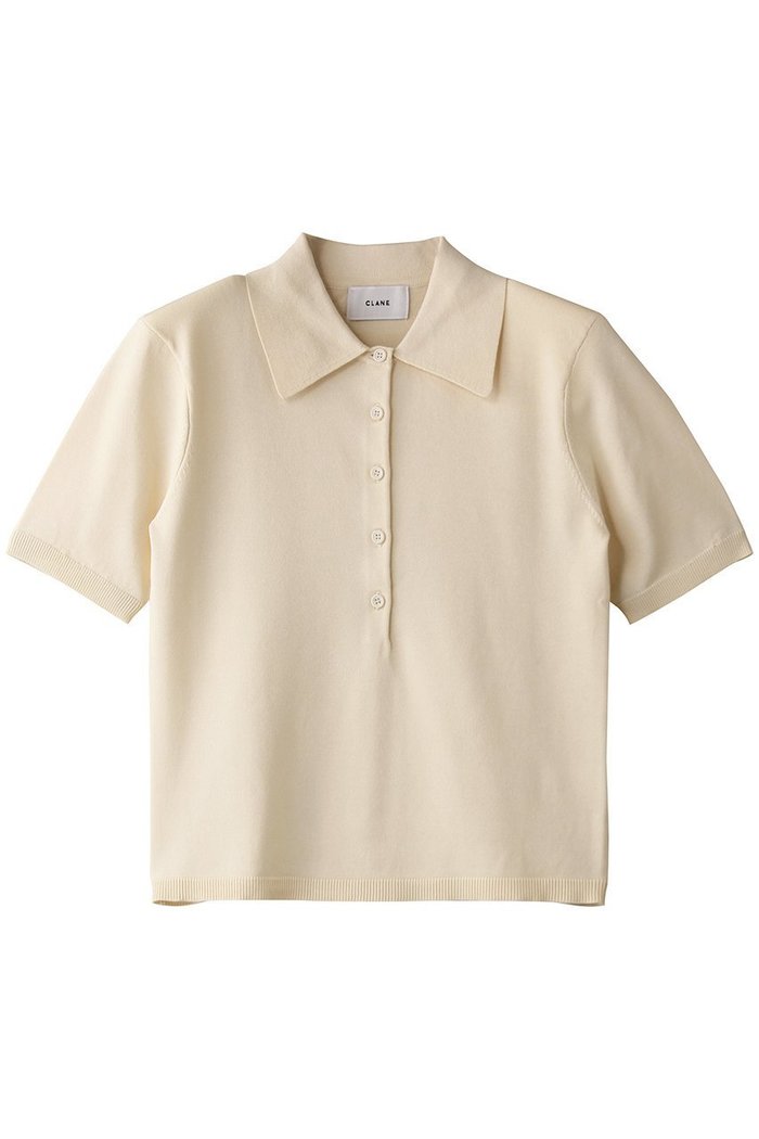 【クラネ/CLANE】のSHOULDER PADS POLO KNIT TOPS/トップス インテリア・キッズ・メンズ・レディースファッション・服の通販 founy(ファニー) https://founy.com/ ファッション Fashion レディースファッション WOMEN トップス・カットソー Tops/Tshirt ニット Knit Tops プルオーバー Pullover コンパクト Compact デニム Denim マニッシュ Mannish NEW・新作・新着・新入荷 New Arrivals |ID: prp329100004539429 ipo3291000000032074264