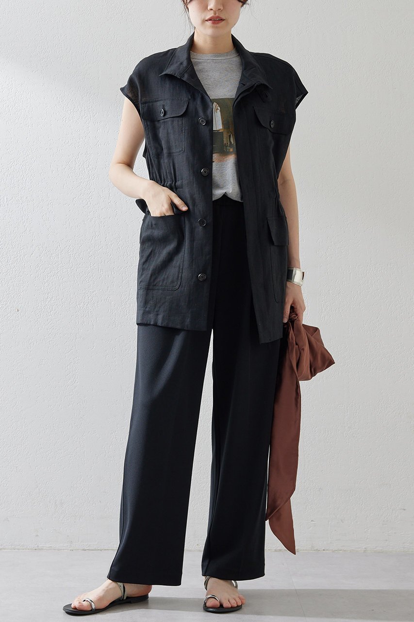 【ウィムガゼット/Whim Gazette】のカットジョーゼットパンツ 人気、トレンドファッション・服の通販 founy(ファニー) ファッション Fashion レディースファッション Fashion for Women パンツ Pants & Trousers シンプル Simple, Minimal ジャケット Jacket, Outerwear ジョーゼット Georgette, Semi-Sheer Fabric ストレッチ Stretch, Stretchy Fabric スニーカー Sneakers, Trainers センター Center, Center Line フロント Front, Front Design ベーシック Basic, Essential 再入荷 Restock / Back in Stock other-6|ID: prp329100004539430 ipo3291000000035444434