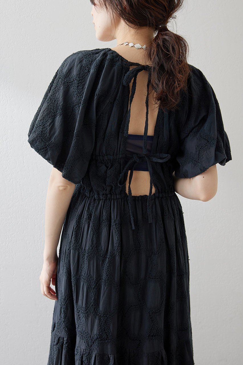【ウィムガゼット/Whim Gazette】のエンブロイダリーパフワンピース 人気、トレンドファッション・服の通販 founy(ファニー) 　ファッション　Fashion　レディースファッション　WOMEN　ワンピース　Dress　チュニック　Tunic　スリーブ　Sleeve　チュニック　Tunic　パターン　Pattern　リゾート　Resort　ロング　Long　エレガント 上品　Elegant　夏　Summer　NEW・新作・新着・新入荷　New Arrivals　春　Spring　S/S・春夏　Ss・Spring/Summer　other-2|ID: prp329100004539431 ipo3291000000032074286