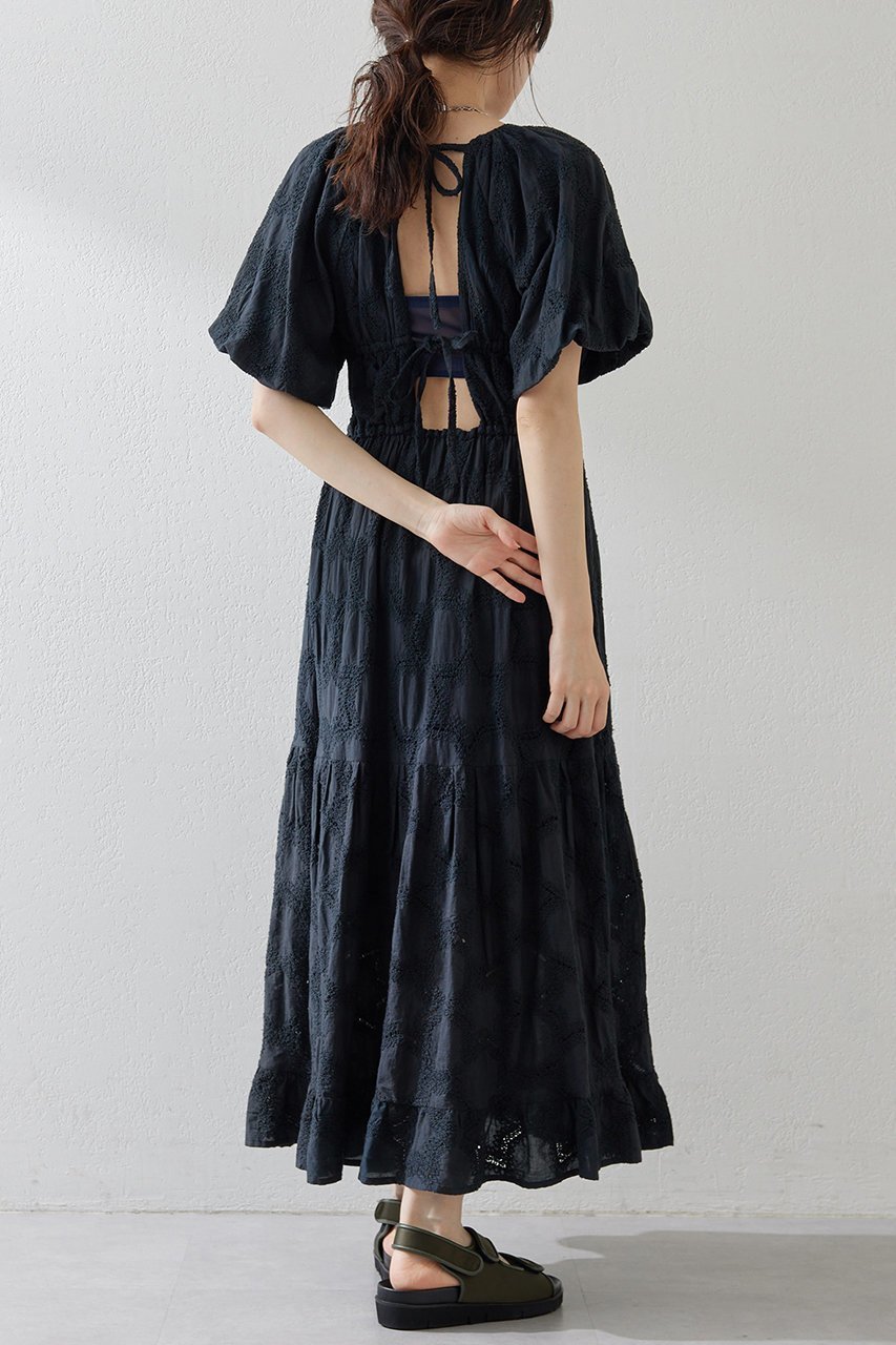【ウィムガゼット/Whim Gazette】のエンブロイダリーパフワンピース 人気、トレンドファッション・服の通販 founy(ファニー) 　ファッション　Fashion　レディースファッション　WOMEN　ワンピース　Dress　チュニック　Tunic　スリーブ　Sleeve　チュニック　Tunic　パターン　Pattern　リゾート　Resort　ロング　Long　エレガント 上品　Elegant　夏　Summer　NEW・新作・新着・新入荷　New Arrivals　春　Spring　S/S・春夏　Ss・Spring/Summer　other-5|ID: prp329100004539431 ipo3291000000032074290