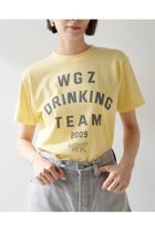 【ウィムガゼット/Whim Gazette】のDRINKING TEE イエロー|ID: prp329100004539433 ipo3291000000032074297