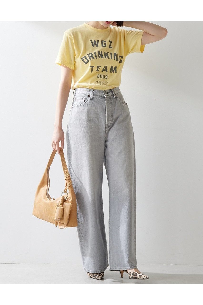 【ウィムガゼット/Whim Gazette】のDRINKING TEE 人気、トレンドファッション・服の通販 founy(ファニー) 　ファッション　Fashion　レディースファッション　WOMEN　トップス・カットソー　Tops/Tshirt　シャツ/ブラウス　Shirts/Blouses　ロング / Tシャツ　T-Shirts　カットソー　Cut and Sewn　イエロー　Yellow　インナー　Inner　カットソー　Cut And Sew　コンパクト　Compact　ショート　Short　ジャケット　Jacket　スリーブ　Sleeve　プリント　Print　ボトム　Bottom　ロング　Long　半袖　Short Sleeve　NEW・新作・新着・新入荷　New Arrivals　other-2|ID: prp329100004539433 ipo3291000000032074299