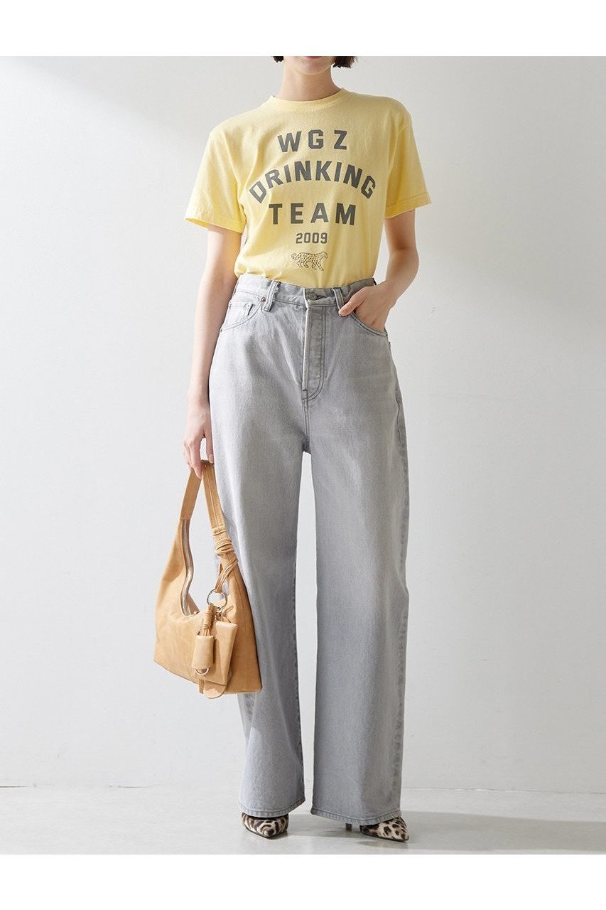 【ウィムガゼット/Whim Gazette】のDRINKING TEE 人気、トレンドファッション・服の通販 founy(ファニー) 　ファッション　Fashion　レディースファッション　WOMEN　トップス・カットソー　Tops/Tshirt　シャツ/ブラウス　Shirts/Blouses　ロング / Tシャツ　T-Shirts　カットソー　Cut and Sewn　イエロー　Yellow　インナー　Inner　カットソー　Cut And Sew　コンパクト　Compact　ショート　Short　ジャケット　Jacket　スリーブ　Sleeve　プリント　Print　ボトム　Bottom　ロング　Long　半袖　Short Sleeve　NEW・新作・新着・新入荷　New Arrivals　other-6|ID: prp329100004539433 ipo3291000000032074305
